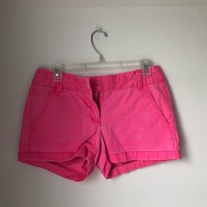 Pink Jcrew shorts